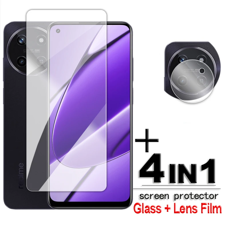 

Для Realme 11 Glass Relame 11 4G закаленное стекло 6,4 дюйма прозрачная HD защита экрана для Realme 11 4G 5G глобальная пленка для объектива