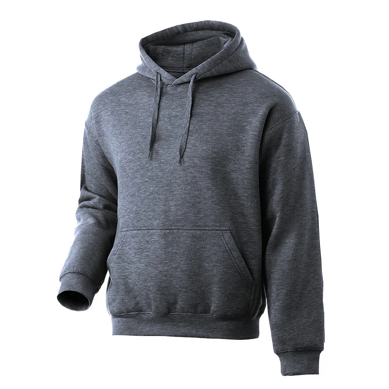 Men\'s Hoodies Women Pullover Spring Autumn Casual Hoodie Sweatshirts Solid Color Hoodies Oversize Grey Sweatshirt For Male