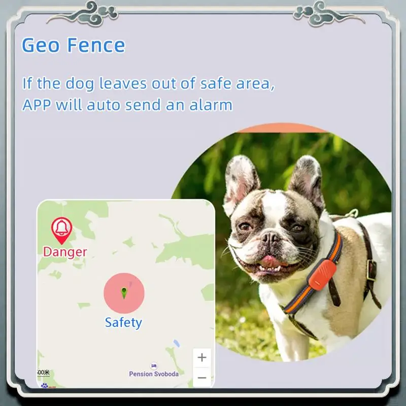 Rastreador GPS duradero G51 2/4G, localizador antipérdida resistente al agua, dispositivo de búsqueda de Collar inteligente, aplicación de Control remoto de timbre para perro