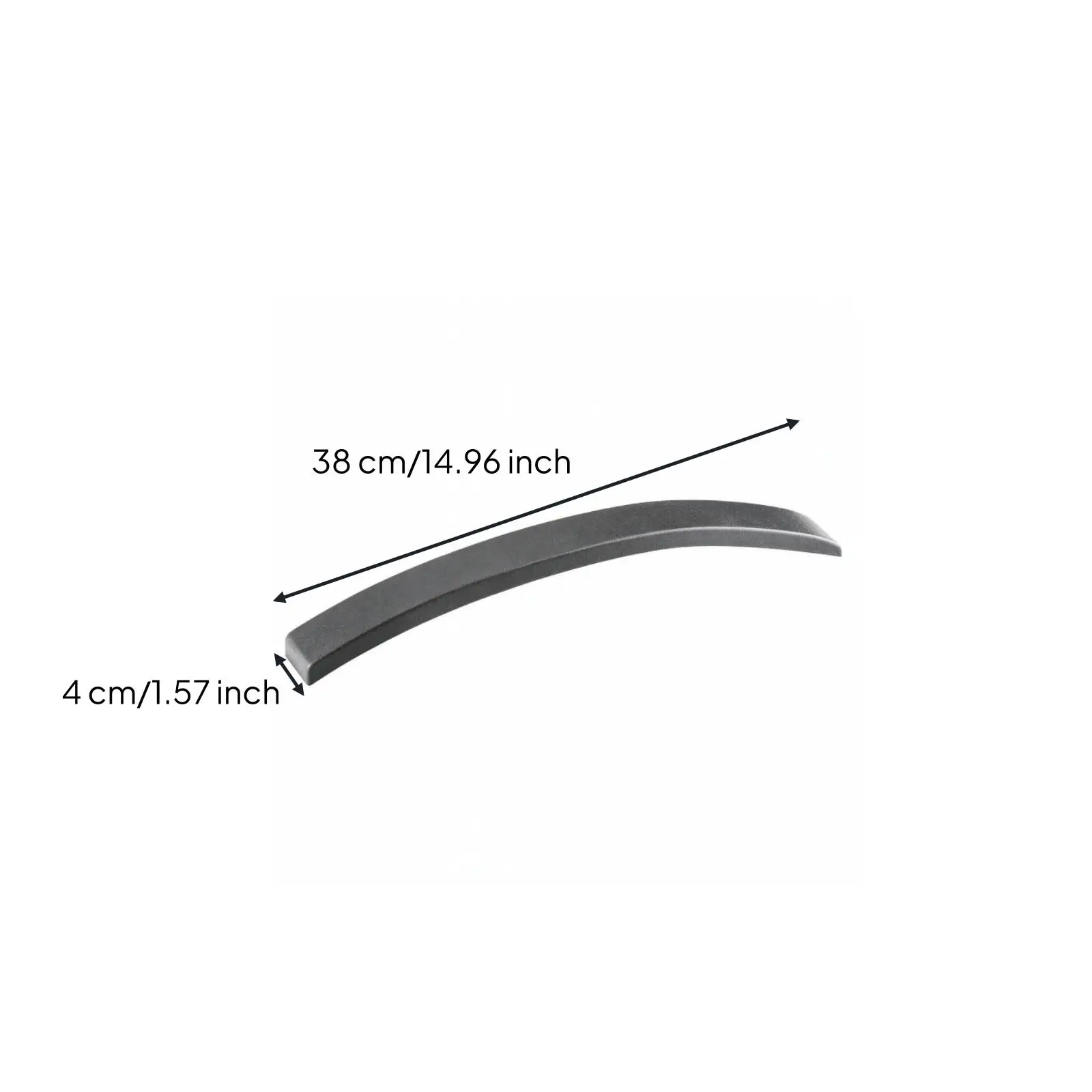 Almofada de apoio para braços de cadeira de escritório, com espuma de PU ergonómica, para substituir a almofada original, proporcionando conforto e ap