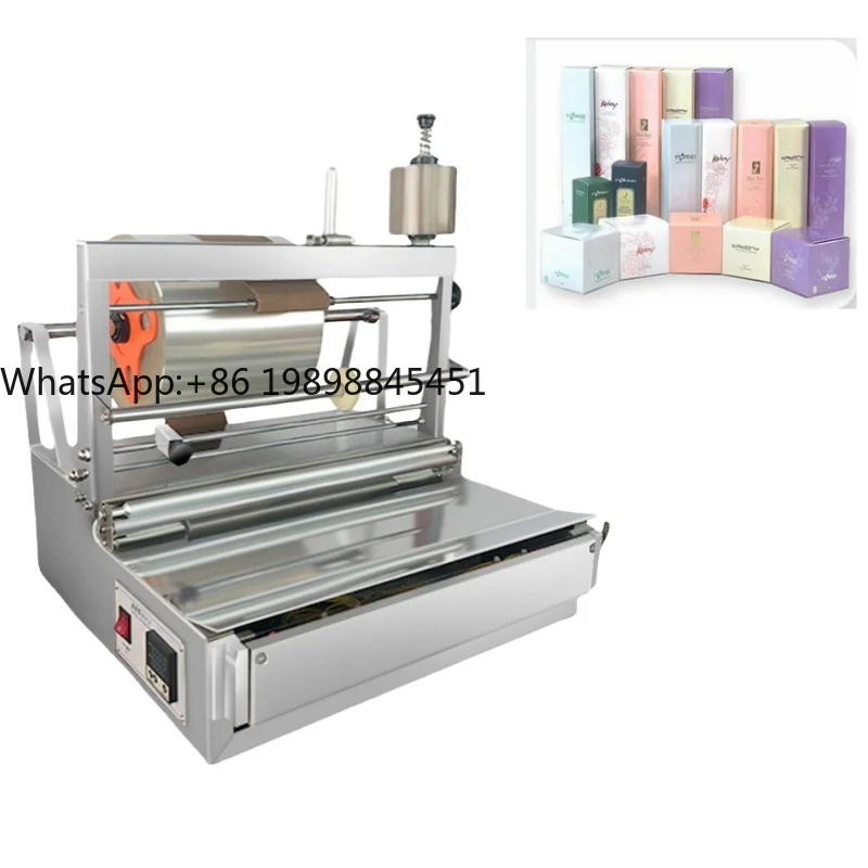 

Semi-Automatic Perfume Box Packaging Shrink Equipment Electric Heat Sealer Overwrapping Cellophane Playing Card Durable Bearing