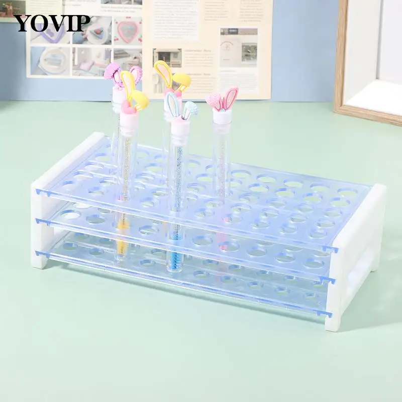 Acrylic Pen Stand Beauty Makeup Tools Eyebrow Brush Tube Display Stand Eyelash Brush Storage Bracket Tweezers Lipstick Storage