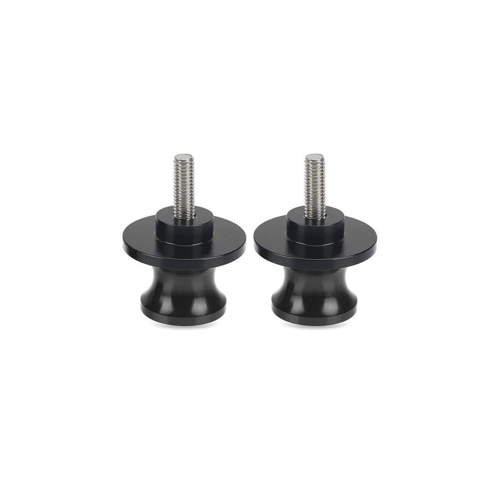 6MM Motorcycle Swingarm Spools M6 Rear Stand Screws Sliders For Yamaha YZF R1 1999-2018 2003 2004 2005 2006 2007 2008 2009 2010