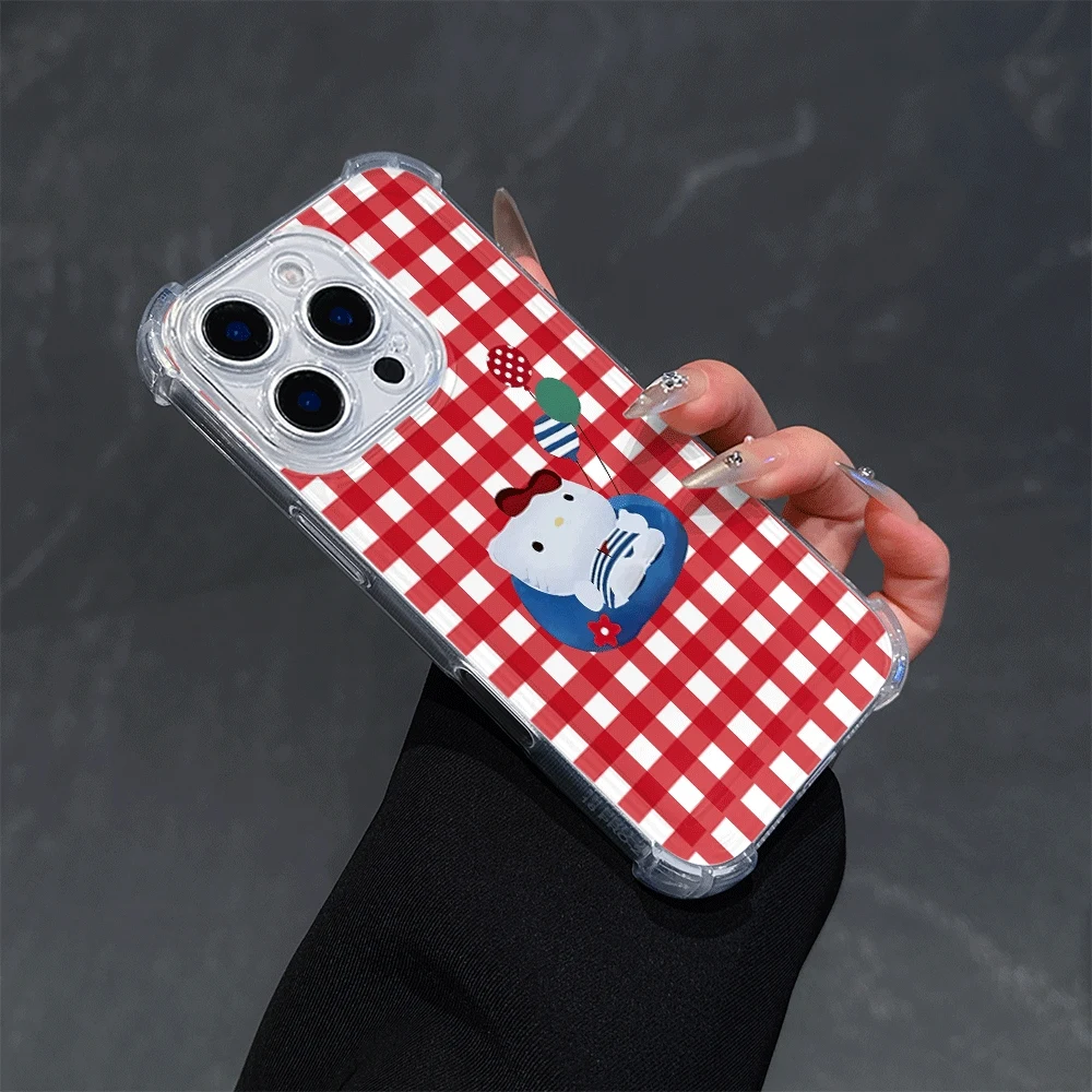 

Мягкий чехол для телефона Hellokitty для IPhone 15 Pro, IPhone 16/15/14/13/12/11/x/xs/xs Max, чехлы для мобильных телефонов для девочек, игрушки Hello Kitty Cat