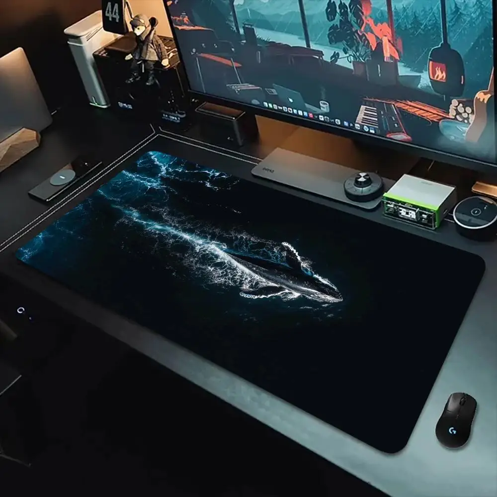 

Коврик для мыши Killer Whale Коврики для мыши для стола, игровой коврик для мыши с прошитыми краями и нескользящей резиновой основой