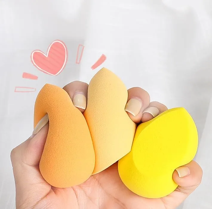 4Pc Beauty Egg Makeup Blender Cosmetic Puff Makeup Sponge Cushion Foundation Powder Sponge Beauty Tool Women Make Up Accessories