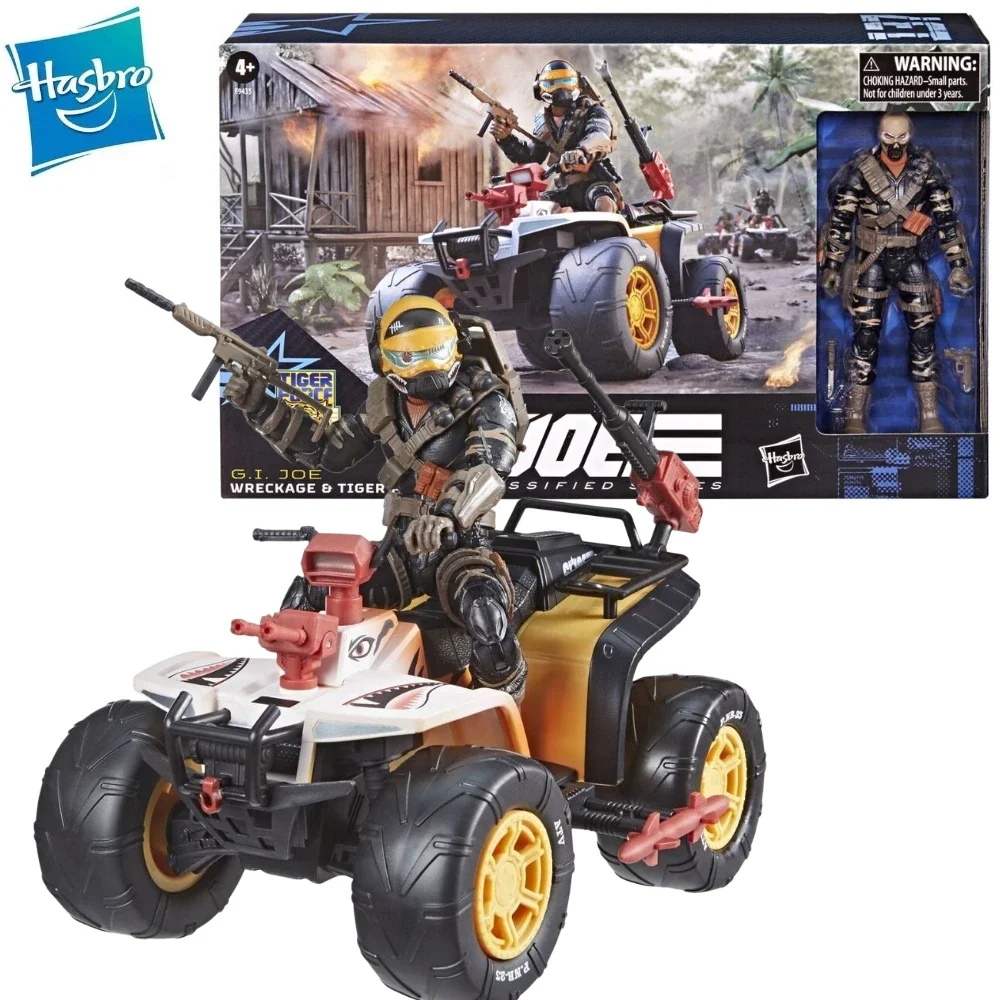 

Hasbro G.I. Joe Original Series Tiger Force Wreckage Tiger Paw ATV Model Toys Children Toys Hobby Gift Birthday Gift
