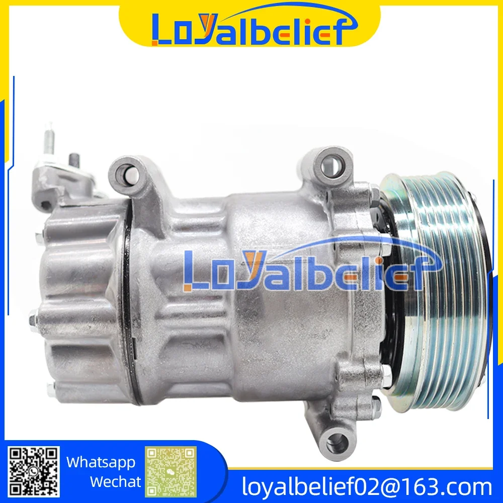 

SD6V12 AC Compressor For Peugeot 206 For Citroen Fiat 9671456680 9655191580 9684480480 6453QH 9800822280 5215310145