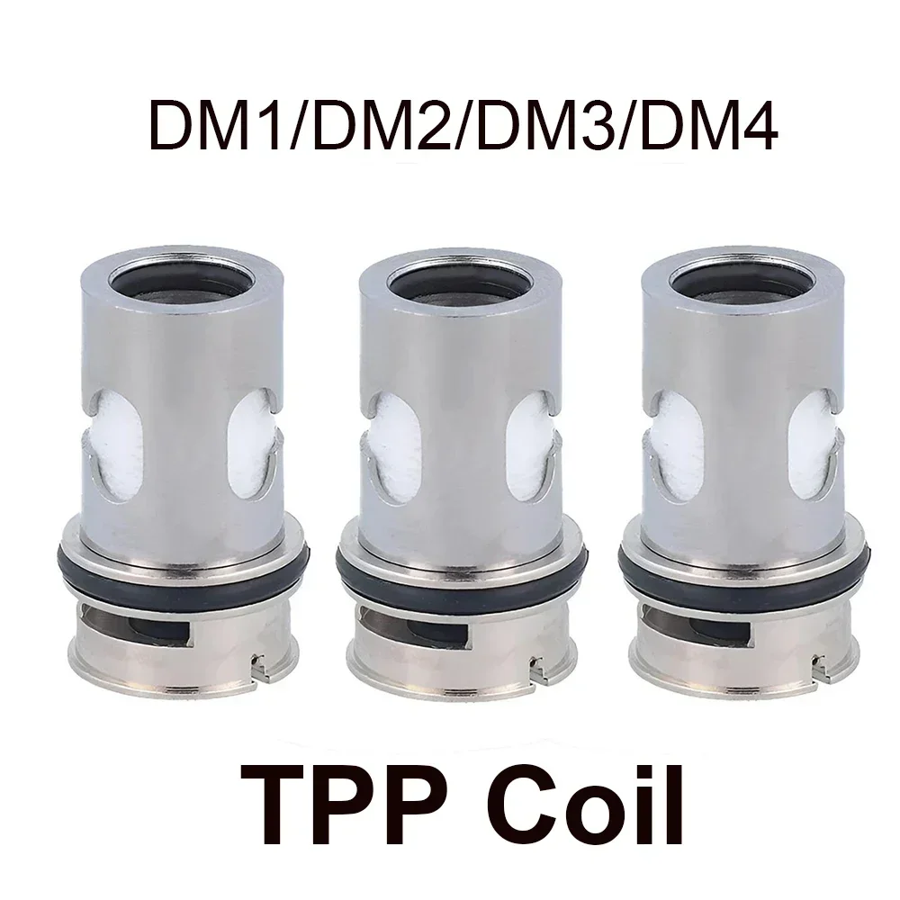 2/3/5PCS TPP Coils DM1 DM2 DM3 DM4 0.15ohm 0.3ohm DL Mesh Coils for Maat Tank Drag 3 Drag X S Plus Pro Argus MT XT Kit