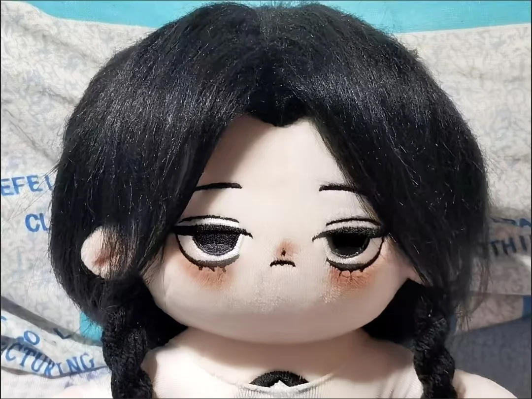 20cm miércoles familia Addams muñeca desnuda Linda muñeca de algodón niña Wenty vestido de dibujos animados muñeca de algodón niños regalo de cumpleaños juguete de Navidad