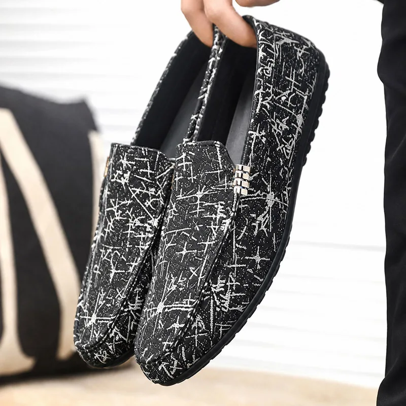 Sweat Free Slip on Loafers Simple No Lace Design, Ventilated Construction Stay Cool, Bendable Sole Ease Long Outdoor Pressure