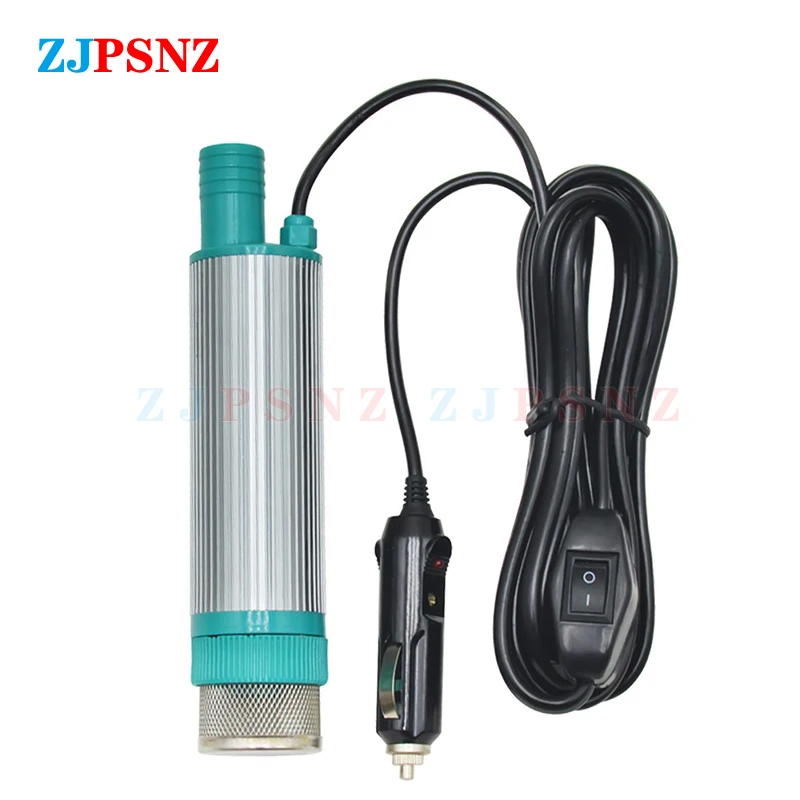 38mm 12V 24V Tragbare Mini Elektrische Auto Pumpe Zum Pumpen Diesel Öl Wasser Transfer Pumpe Camping Angeln tauchpumpe 30L/min – Detail 13
