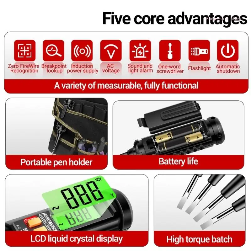 

Advanced Electric Pen Digital Measuring Tool For Safe And Quick Testing