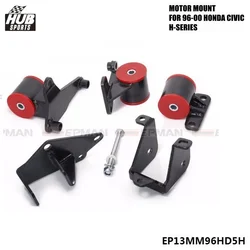 For 1996-2000 HONDA CIVIC EK H22A H22 H23 H-SERIES Jdm ENGINE MOTOR SWAP MOUNTS EPMAN HU-EP13MM96HD5H