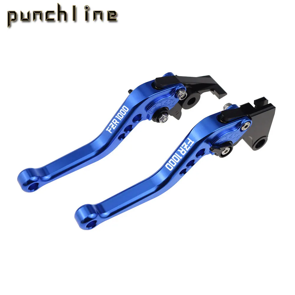 Fit For FZR1000 RU/EXUP 1991-1995 FZR 1000 EXUP Motorcycle CNC Accessories Short Brake Clutch Levers Adjustable Handle Set