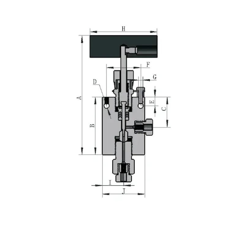 Usun Brand Model: HS30126-F  replaceable  seat Angle type  High pressure micro metering Stainless steel manual  valve