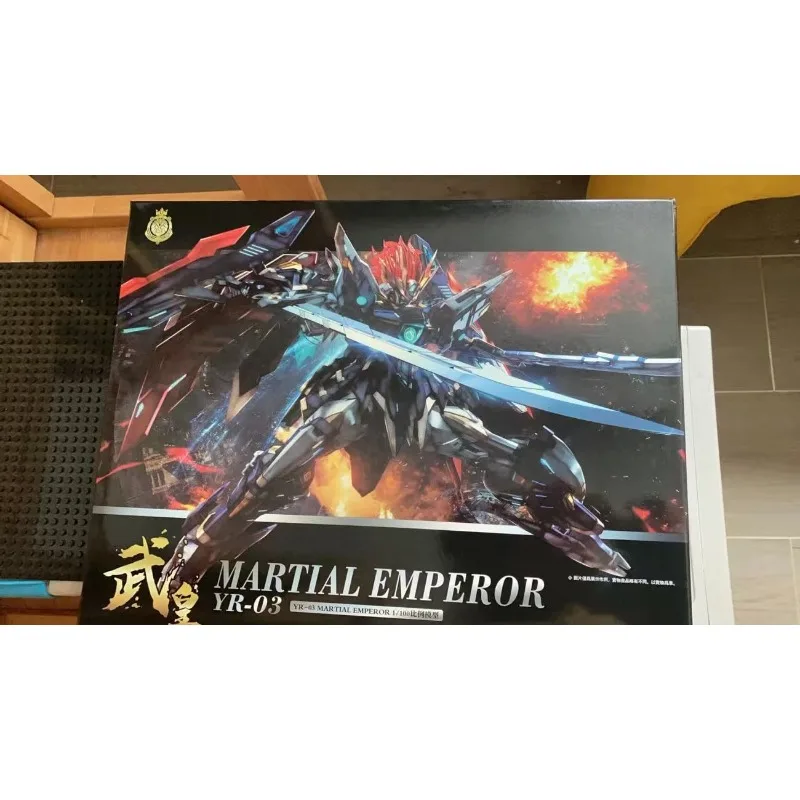 

SNAA YR-03 1/100 MG Martial Emperor Water Delivery Stickers Assembly Model Kits Toys Mobile Suit Gift Action Anime Figures