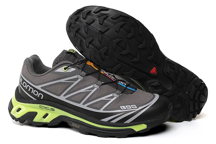 Salomon XT-6 ADVANCED Trailrunningschoenen voor heren en dames, Triple White, Contagrip-buitenzool