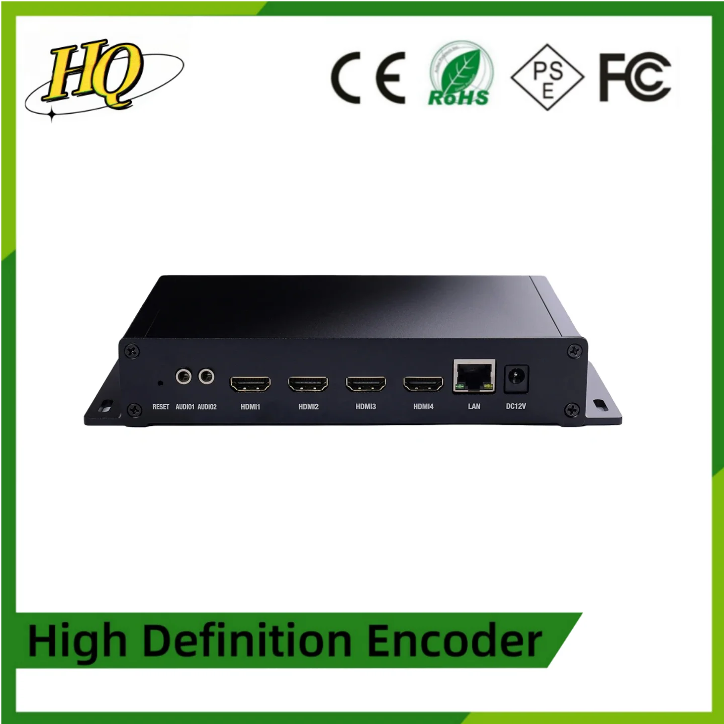 

HDMI to IP Video Encoder, H264, H265, 4K, Live Webcast for Streaming IPTV, CATV, Digital TV System, RTMP, RTSP, HTTP