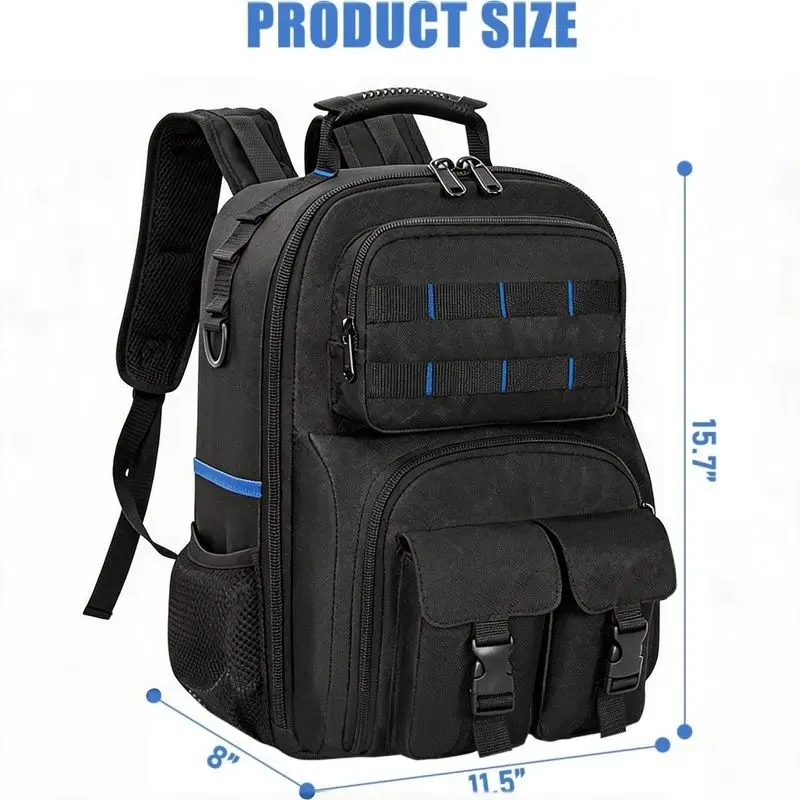 Tool Storage Bag Hardware Accessories Storage Backpack Urban Simple Breathable Extensible