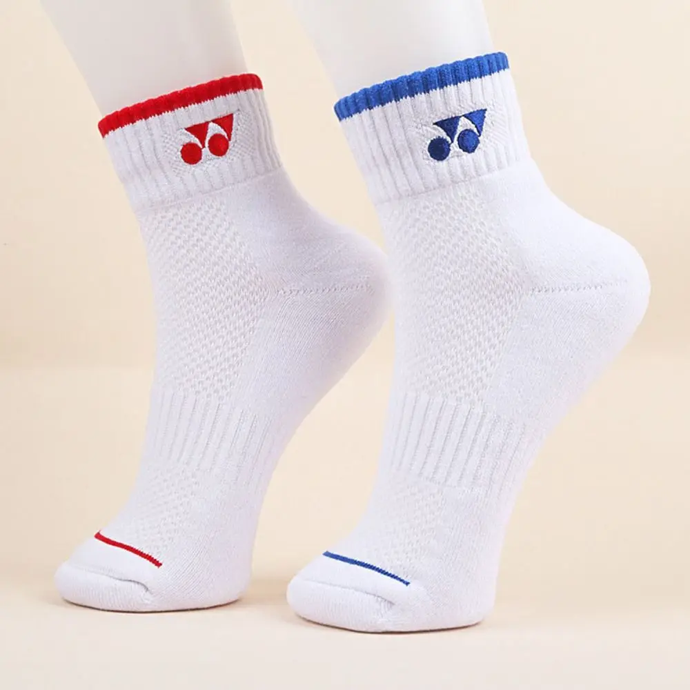 Multicolor Badminton Sport Socks New Cotton Thicken Towel Bottom Socks Breathable Shaping In Tube Socks Unisex