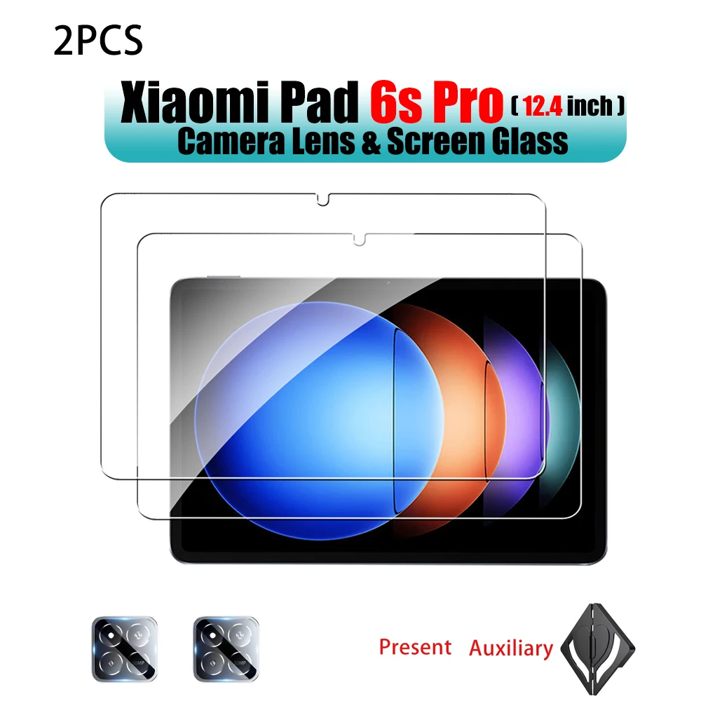 2pcs Tempered Glass Screen Protector for Xiaomi Pad 7 Pro 11.2 6 6s Pro 12.4 Mi Pad 7 Pro 6 6s Protective Glass