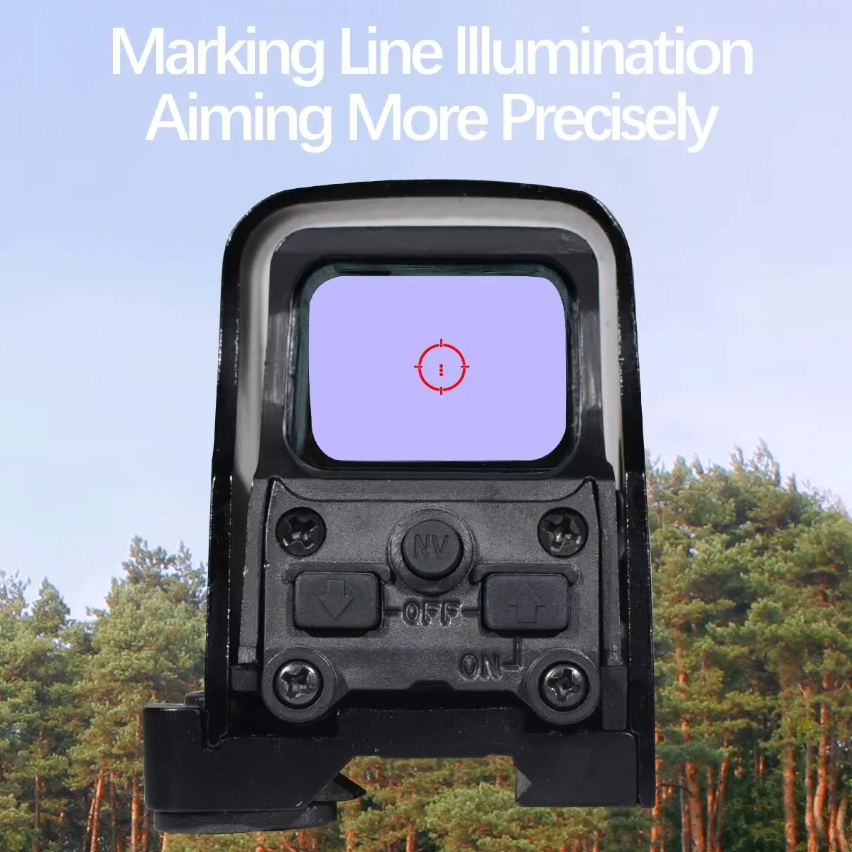 E*t*ch 553 레드 그린 도트 홀로그램 시력 사냥 반사 도트 빠른 분해 시력 전술 소총 Airsoft Scope Collimator