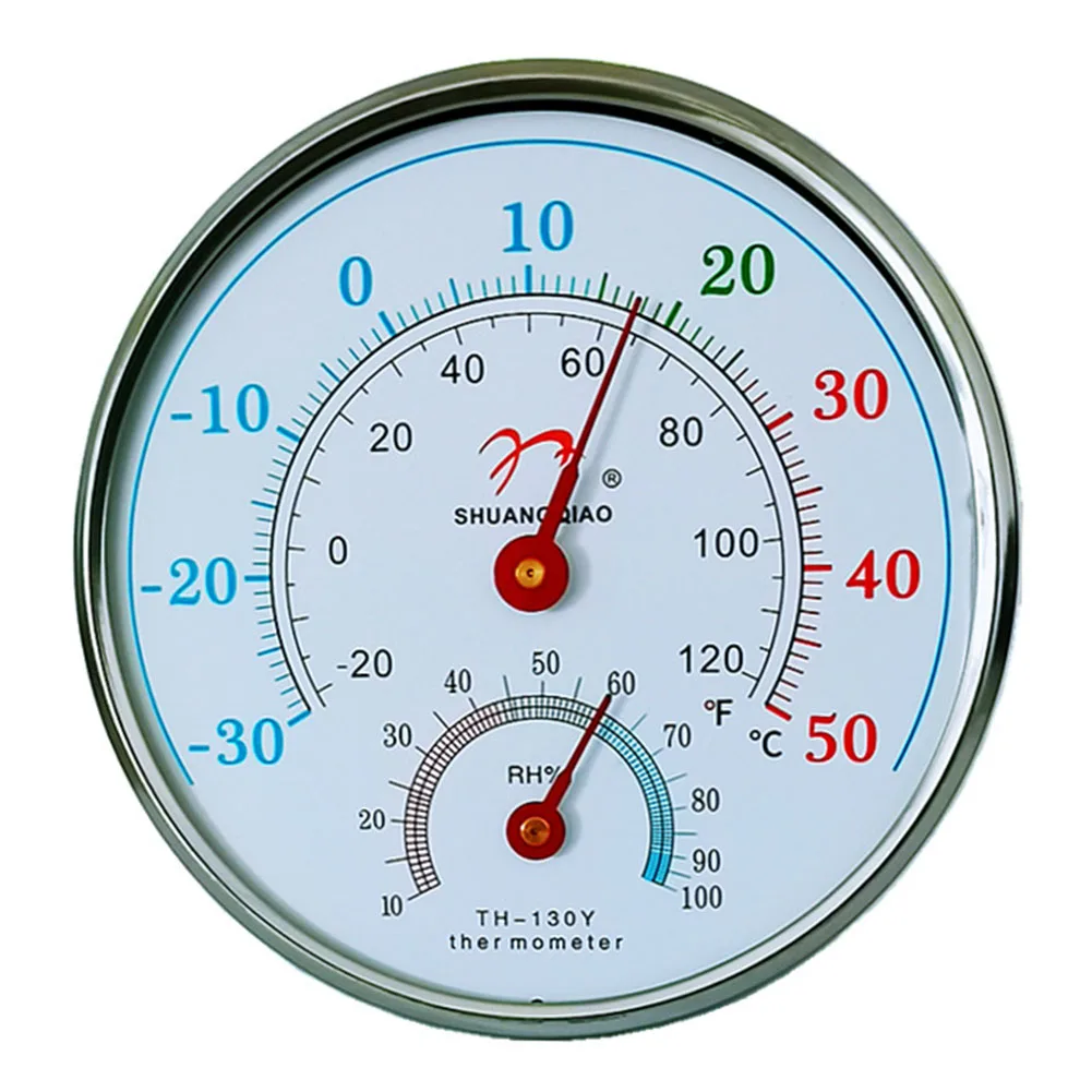 Temperature and Humidity Meter Large Scale Display Suitable for Indoor Climate Monitoring White/Black/Blue Options