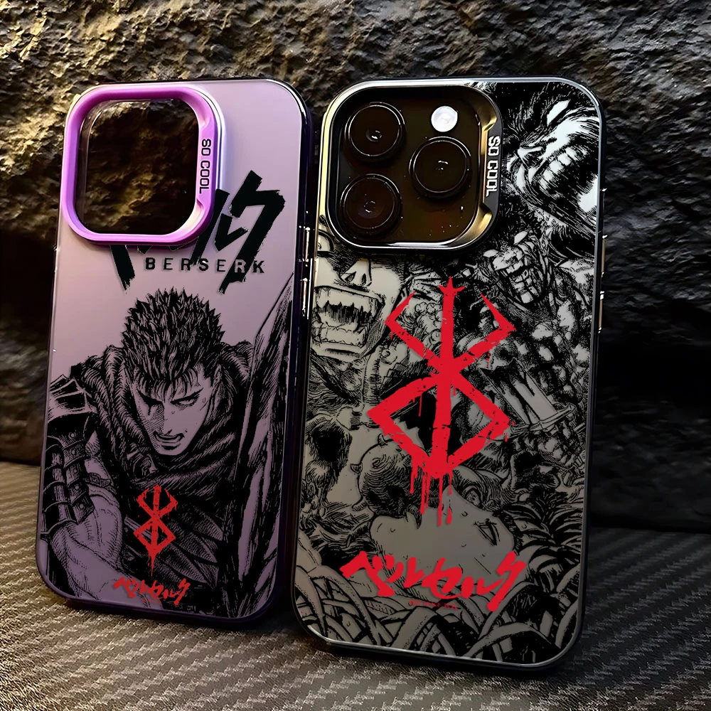 Berserk Comics Hot Anime Phone Case For Xiaomi Redmi 14C 13C 12C 13 12 10 A1 A2 A3 9T K60 K40 4G 5G Anti Fall Matte Back Cover