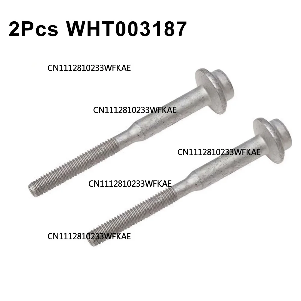 2 Pieces Automotive Diesel Injector Clamp Bolts for Skoda Golf WHT003187 Silver Passat Turanvento