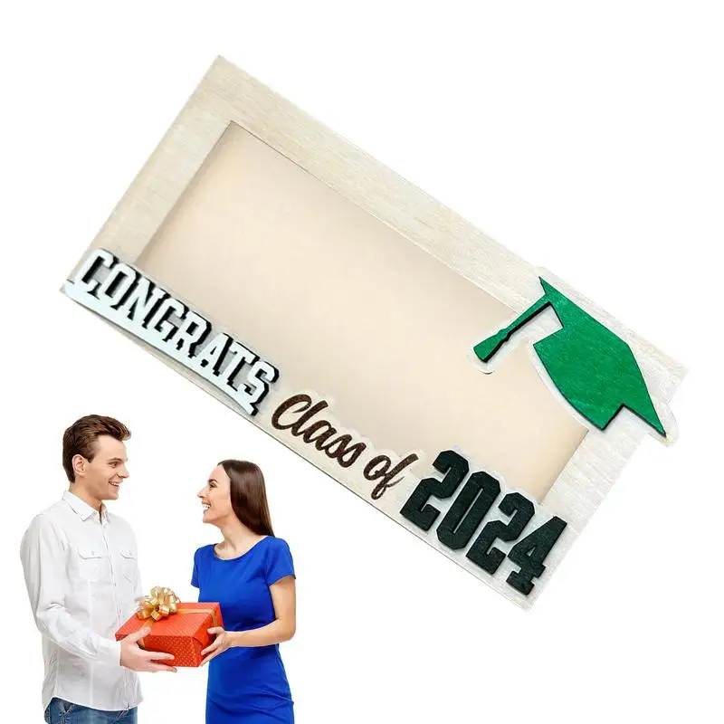 กรอบเงิน 2024 Dollar Bill ผู้ถือกรอบ 7X3.5 นิ้วไม้เบิร์ชกรอบเงินสําหรับตั๋วตั๋วธนบัตรและแสตมป์ไปรษณีย์