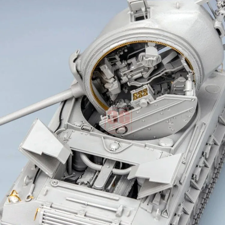 رايفيلد نموذج البلاستيك تجميعها خزان أطقم منمذجة RM-5042 M4A3 76 واط HVSS شيرمان مع وصلات المسار الداخلية والعملة الكاملة 1/35