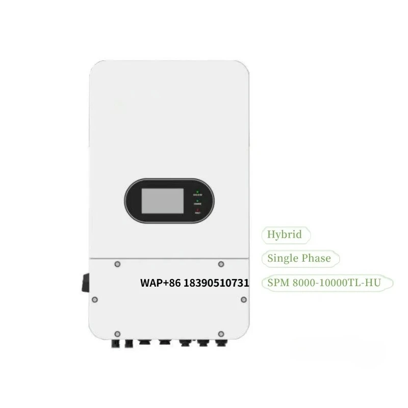 High Power 8000W 10000W Solar Inverter 8kw 10kw Hybrid Single Phase Solar Inverter with Wifi