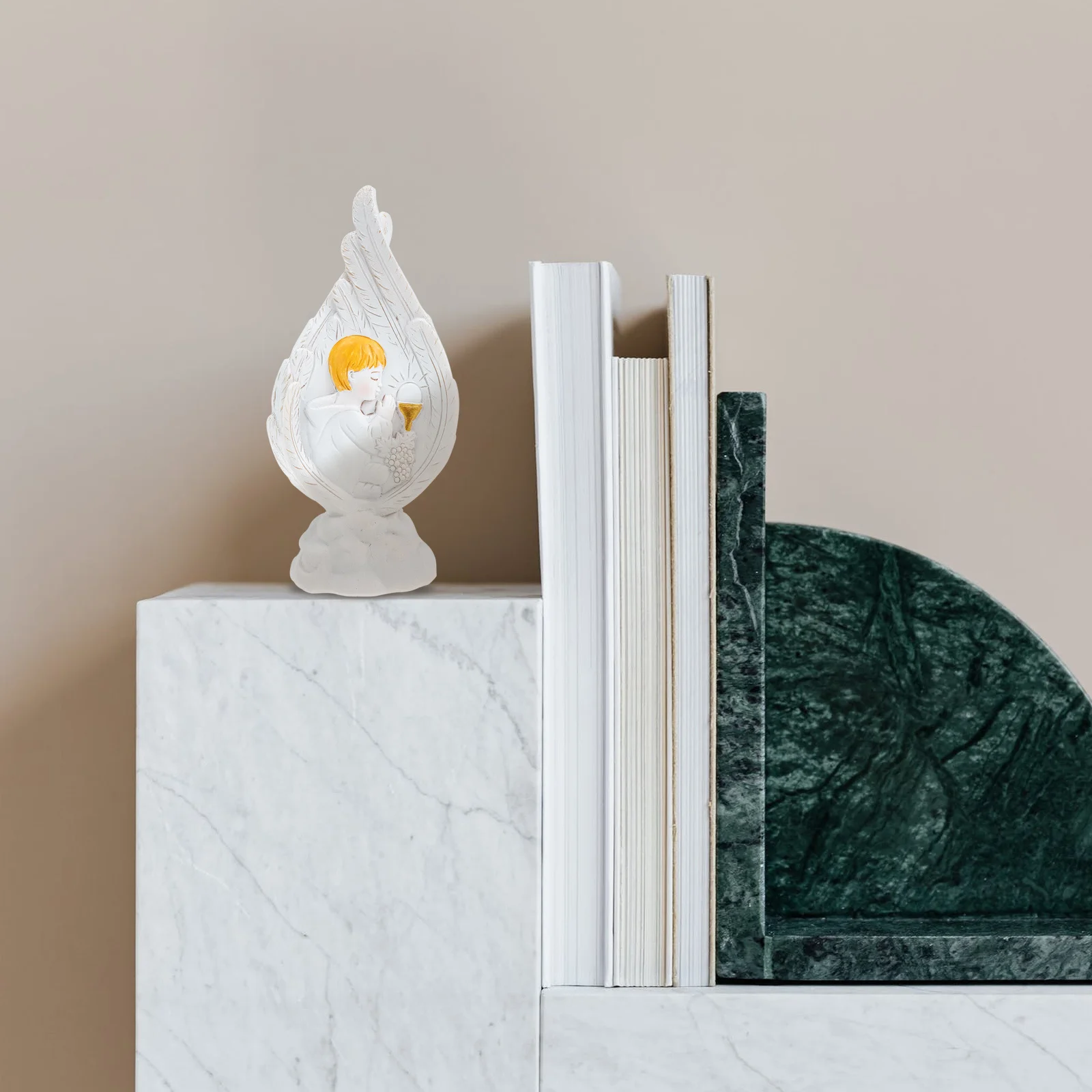 

Resin St Jesus Adornment Religious Gift Sacred Images Coordinated Proportion Premium Material Decorative Birthday Party Home