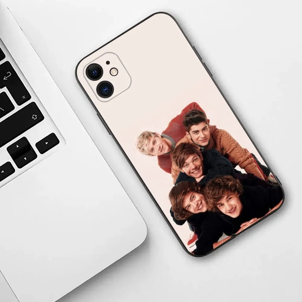 Band One D-DirectionS 1D  Phone Case For iPhone 15,14,13,12,11,Plus,Pro Max,XS,X,XR,SE,Mini,8,7 Soft Silicone Cover