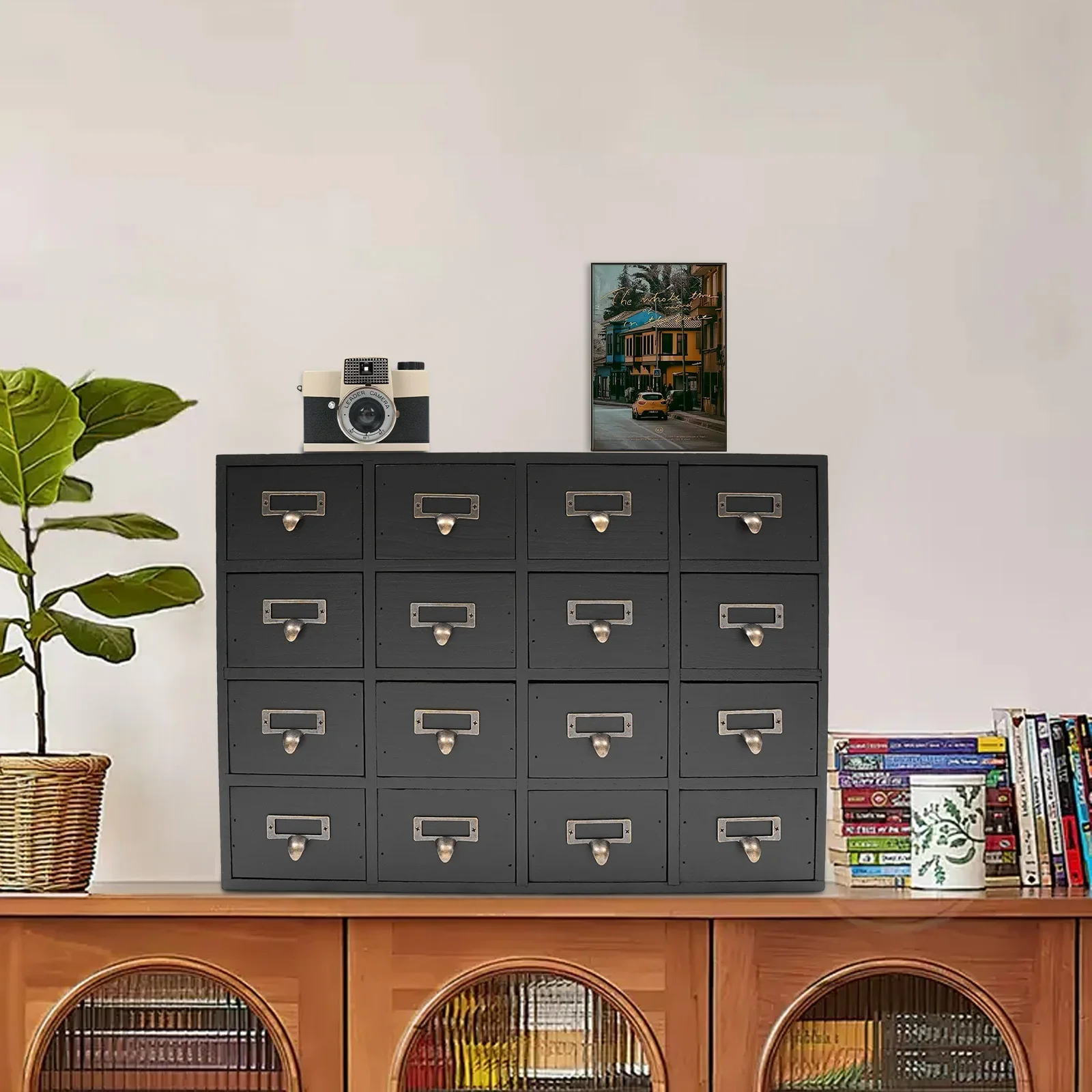 

16-Drawer Storage Cabinet: Stylish and Practical Organization for a Clutter-Free, Efficient Home or Office