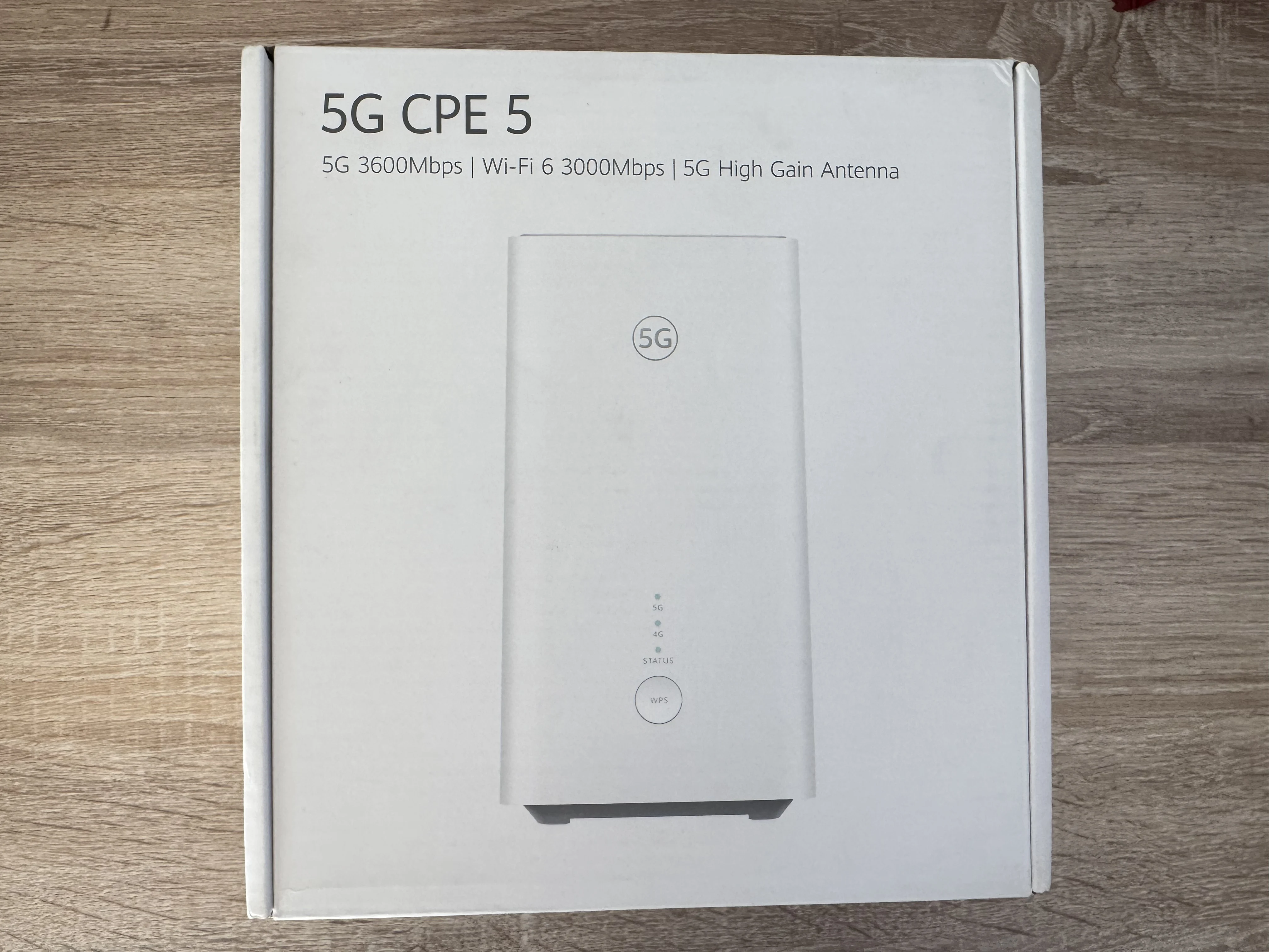 5G CPE 5 H155-382 WiFi 6 AX3000 Mobile Wireless Router 5G 4G LTE CAT20 Dual Band Sim Card Modem With Internal Antennas