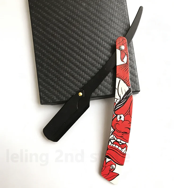 

Tools Hair Razor and Blades Men Shaving Barber Antique Folding Shaving Knife Unisex Hair Removal Stainless Steel