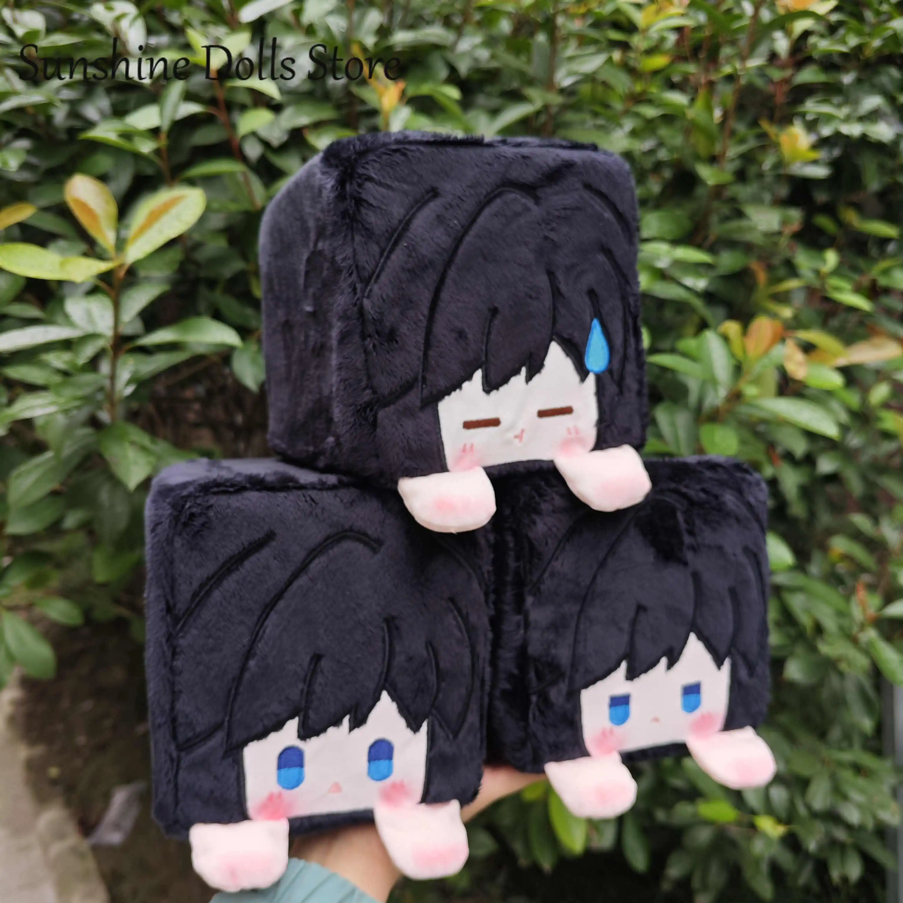 

Tomioka Giyuu Honkai: Star Rail Anime Square Dolls Plush Pillow Stuffed Doll Plushie Pillow Toys Cushion Birthday Xmas Gift