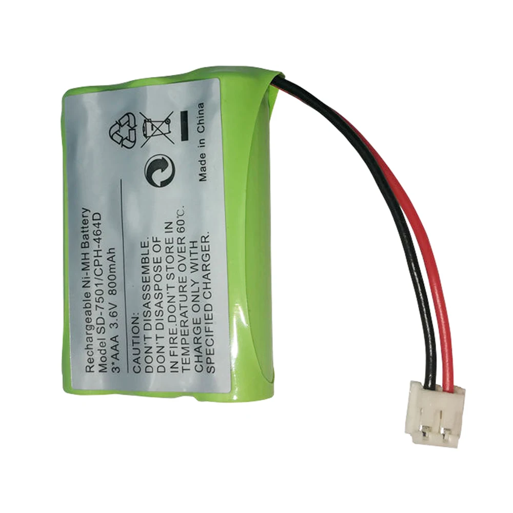 Akumulator Ni-MH 3.6V 800mAh dla SD-7501 v-tech 89-1323-00-00 AT & T Lucent 27910 CPH-464D 3 * AAA 3.6V wymienna bateria