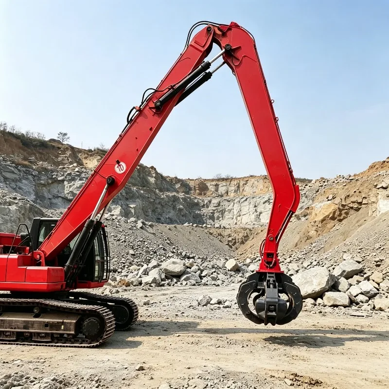Corrosion-Resistant 4-Tine Peel Grapple, Durable Scrap Iron Grab for Ship Unloading Operations Customized