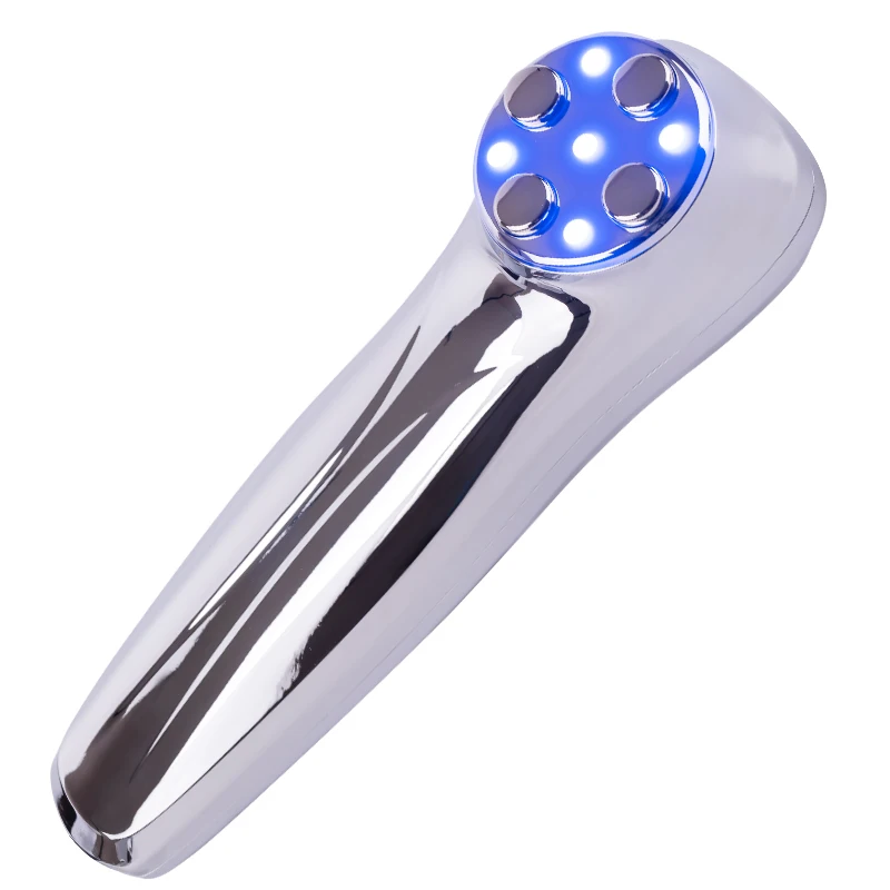 

Microcurrent Facial Toning Device – Anti-Aging Wrinkle Reduction EMS + Blue Light Therapy for Collagen Boost Skin Rejuvenation