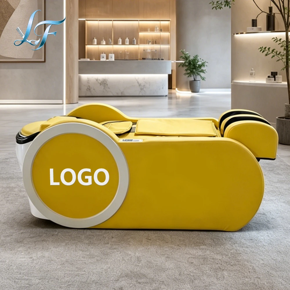 Electric Kneading Massage Head Spa Bed Practical Hair Wash Basin Customized Premium Furniture For Professional Salon Use