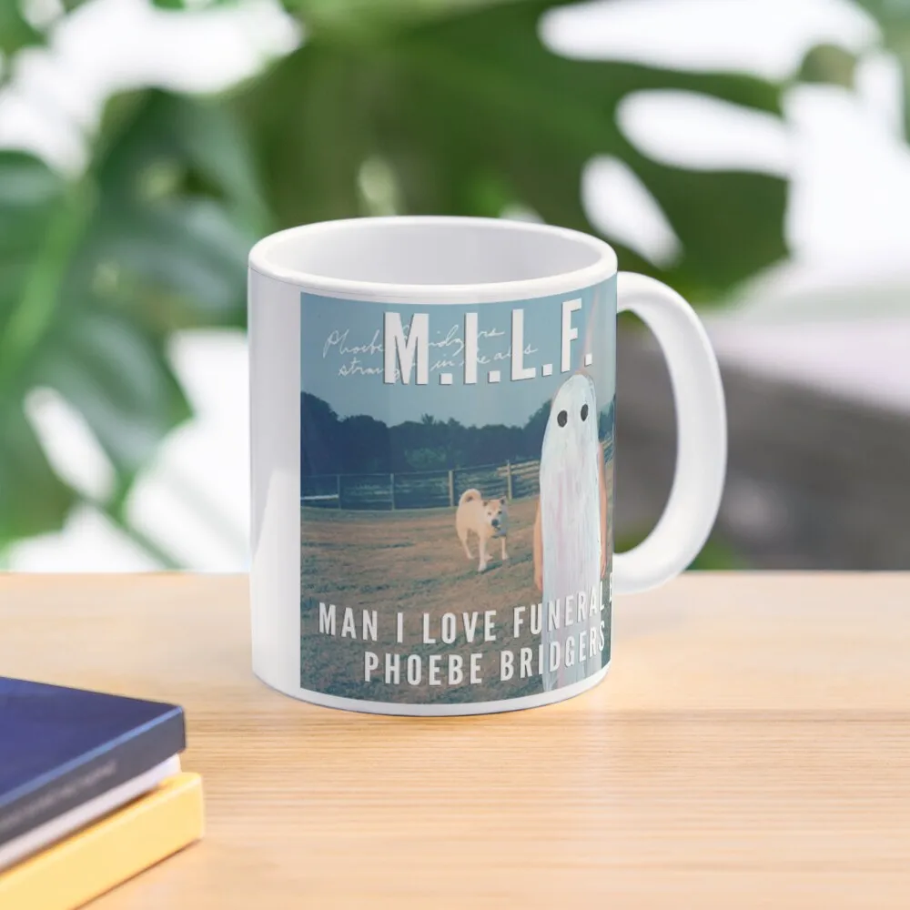 Man I Love Funeral By Phoebes Bridgers  Mug Gifts Image Simple Coffee Cup Design Photo Tea Drinkware Handle Round Picture