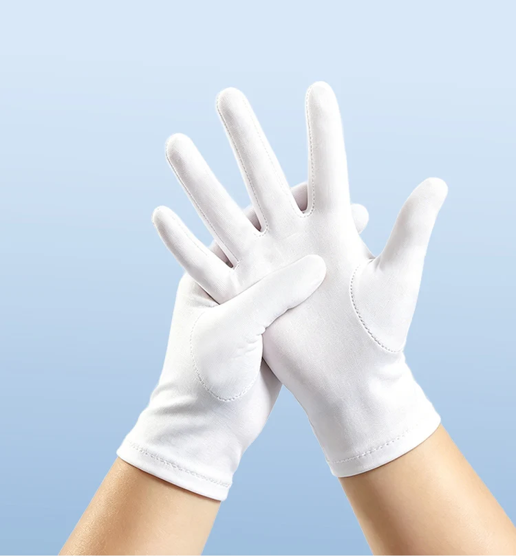 Kurze Sommer-Bühnenhandschuhe für 4-8-Jährige in Bonbonfarben, Fünf-Finger-Elastikhandschuhe für Kleidungseтикette und Gymnastik – Detail 1