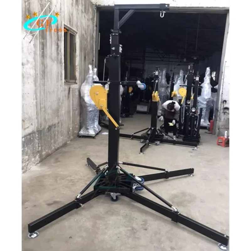 Line Array Speaker Truss Crank Stand Heavy-duty Elevator Tower Crank Stand
