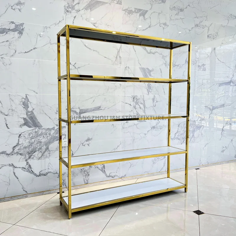 Customized. Boutique Clothing Store Display Furniture Bag Stand Display High heel Shoe Rack Stand Shelves Retail Shop