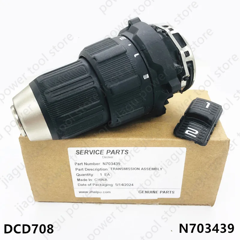 

Gear Box Chuck Assembly Transmission N703439 Replace For DEWALT DCD708 DCD708NT DCD708M2 Cordless Drill Parts