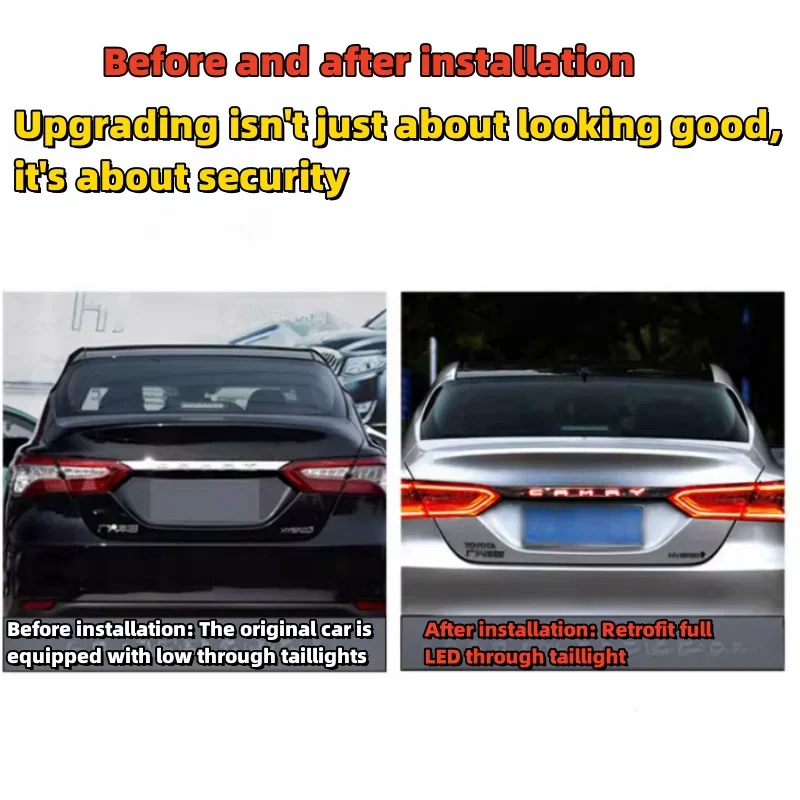 

ATGSA 2018-2023 For Toyota Camry modified trunk lights Tail lights eight generation Camry through taillights