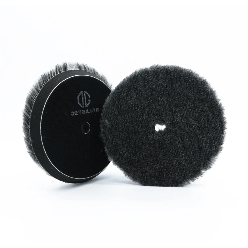 DETAILING Auto Polieren Pad Wolle Polieren Pads Wachsen Polieren Disc Reinigung Kratzer Entfernung Werkzeug 3/5/6 Zoll Selbst-Kleber – Detail 10